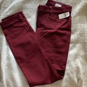 Cranberry ankle pants